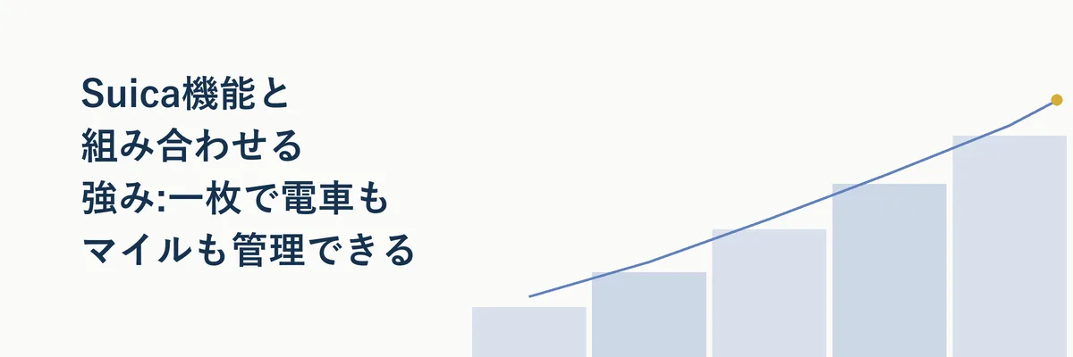 定期入れ一枚にSuicaとクレジット機能がまとまるイメージ図解