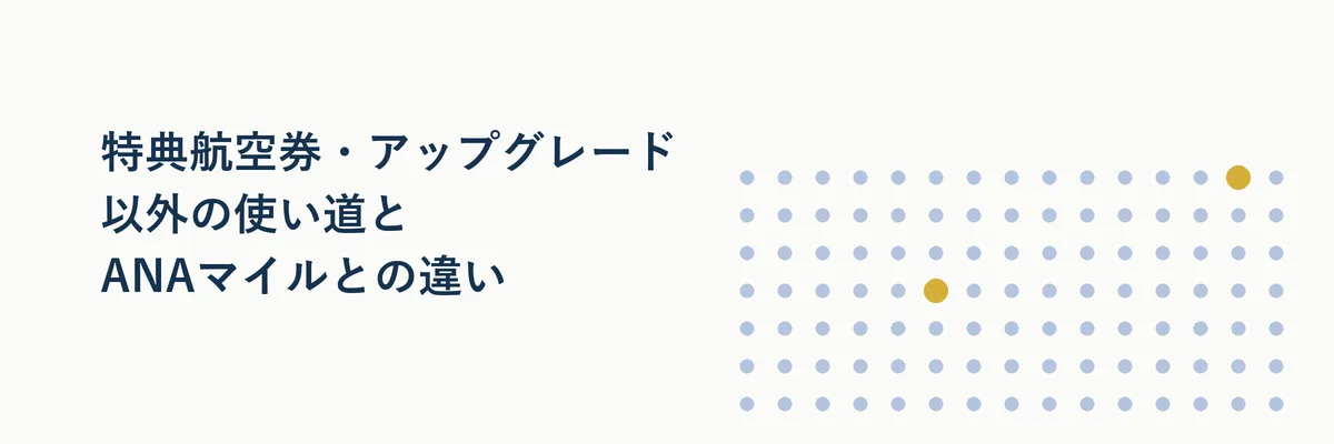 マイルを提携ポイントや商品に交換するイメージを示すイラスト