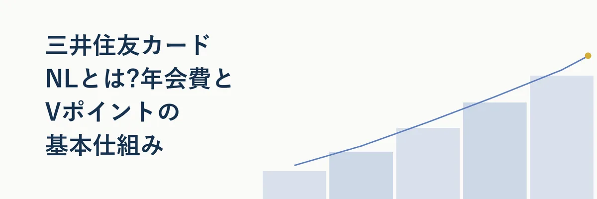 三井住友カードNLのナンバーレスデザインと年会費の仕組みをイメージした図解