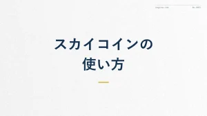 ANAスカイコインの使い方とは?マイル交換の考え方を解説