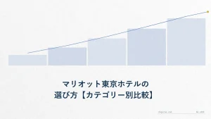 マリオット東京ホテルの選び方【カテゴリー別比較】