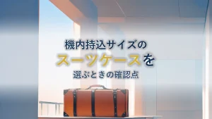 機内持込サイズのスーツケースを選ぶ|VARNIC Sサイズ 40L の仕様と確認したいこと