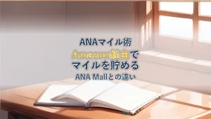 AmazonでANAマイルを貯める方法｜ANA Mallとの違いと経由手順