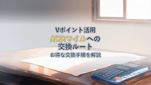 VポイントからANAマイルへの移行ルートは？お得な交換手順と注意点を徹底解説