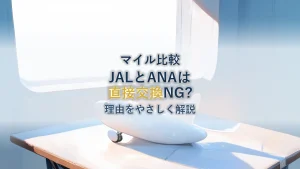 JALマイルとANAマイルは交換できる?直接NGの理由を解説