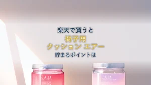 椅子用 クッション エアー を楽天で買うと貯まるポイントはいくらか|ポイント倍率の見方