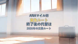 東急ルートは終了。2026年現在のANAマイル交換ルートを解説