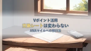 Vポイントとは？ANAマイルへの交換レートはいままでと同じ！
